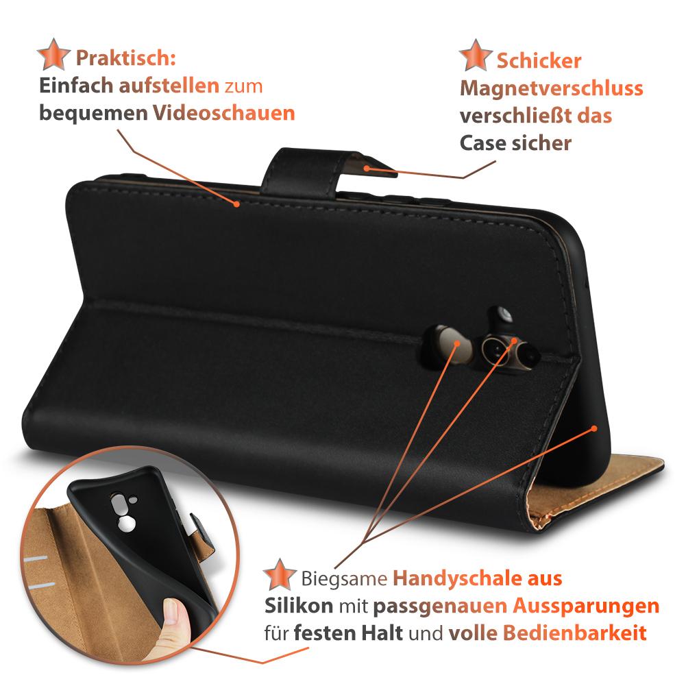 Saturcase - Custodia protettiva per Huawei P30 Pro, motivo 3D, in pelle