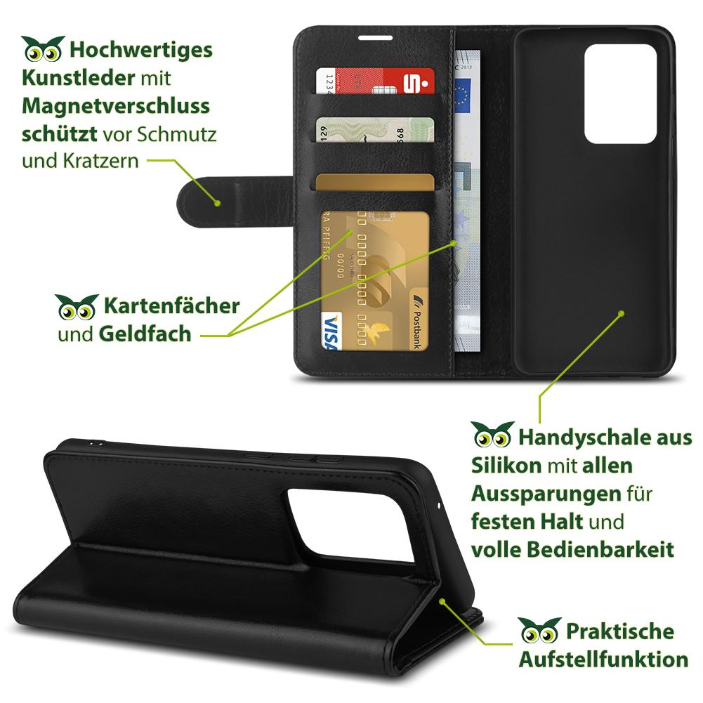 Handy Hülle kompatibel für Samsung Galaxy S20 Ultra Flip Case Cover ...